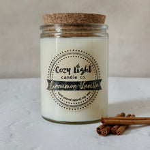 Load image into Gallery viewer, CINNAMON VANILLA Soy Candle