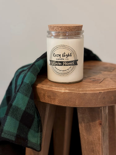 WARM FLANNEL Soy Candle