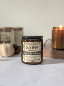 TOASTED VANILLA PUMPKIN Wood Wick Candle