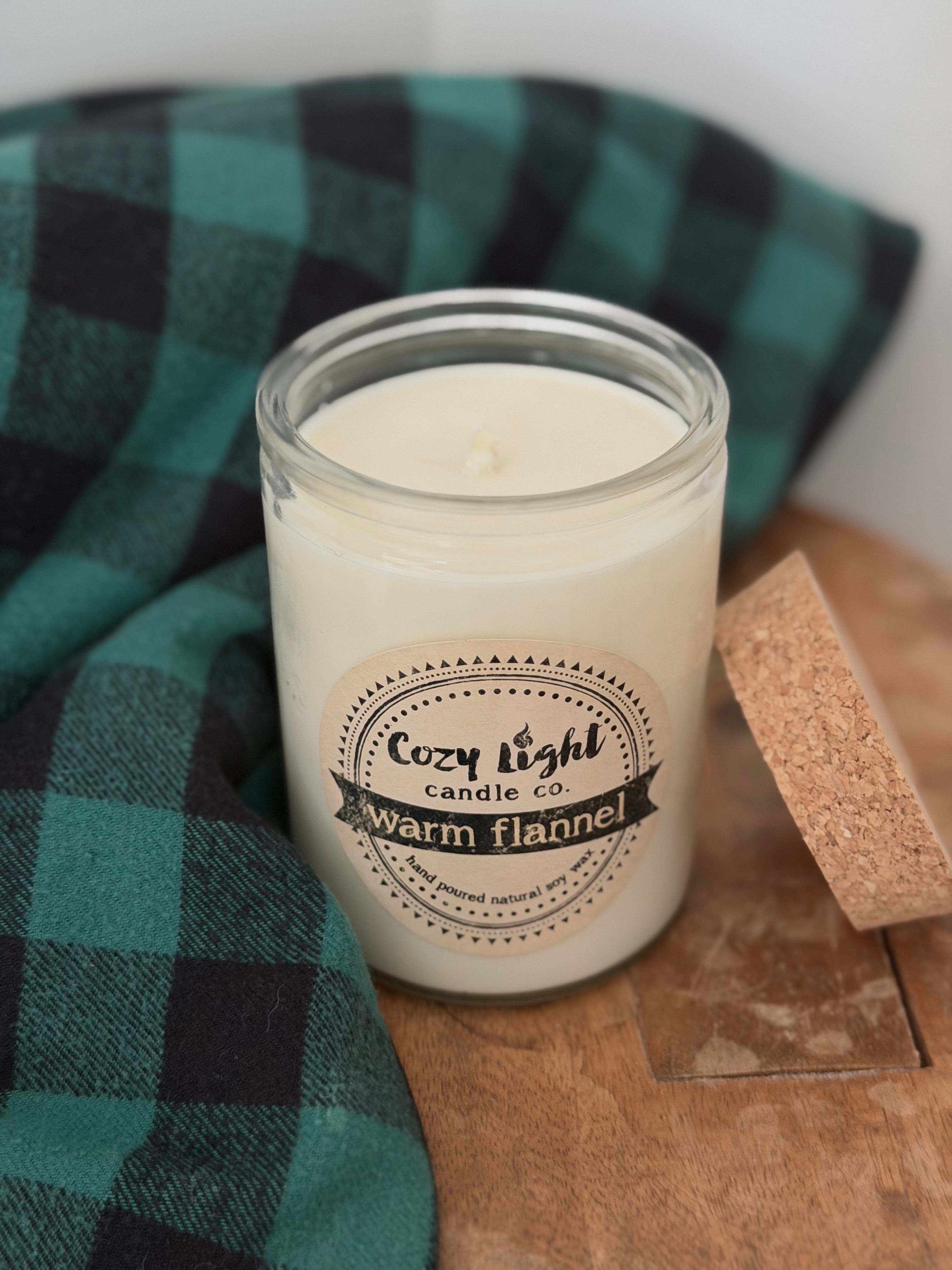 WARM FLANNEL Soy Candle