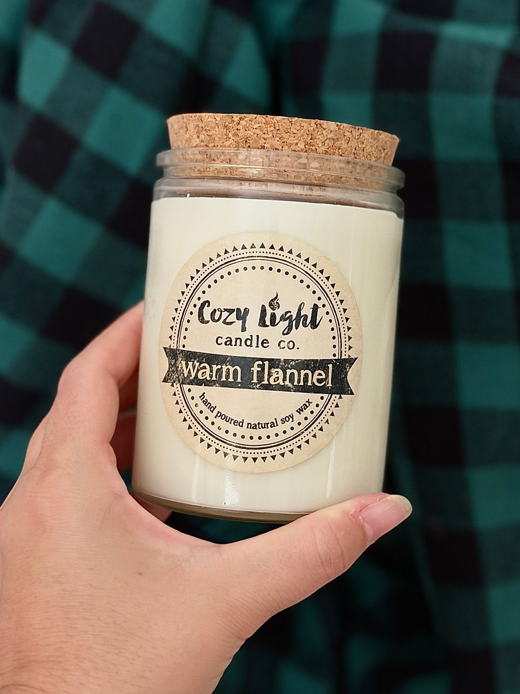 WARM FLANNEL Soy Candle