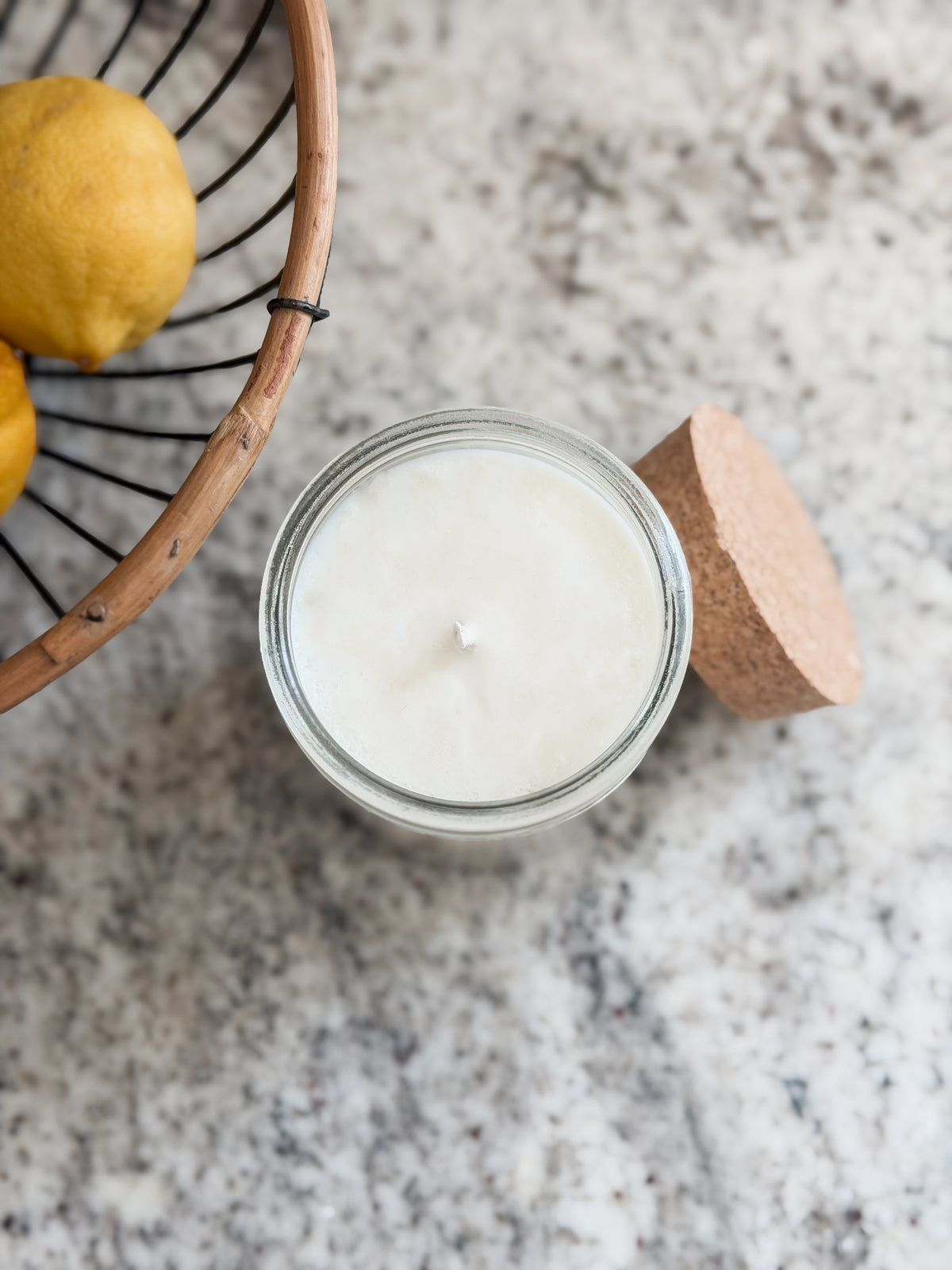 SUGARED LEMON Soy Candle