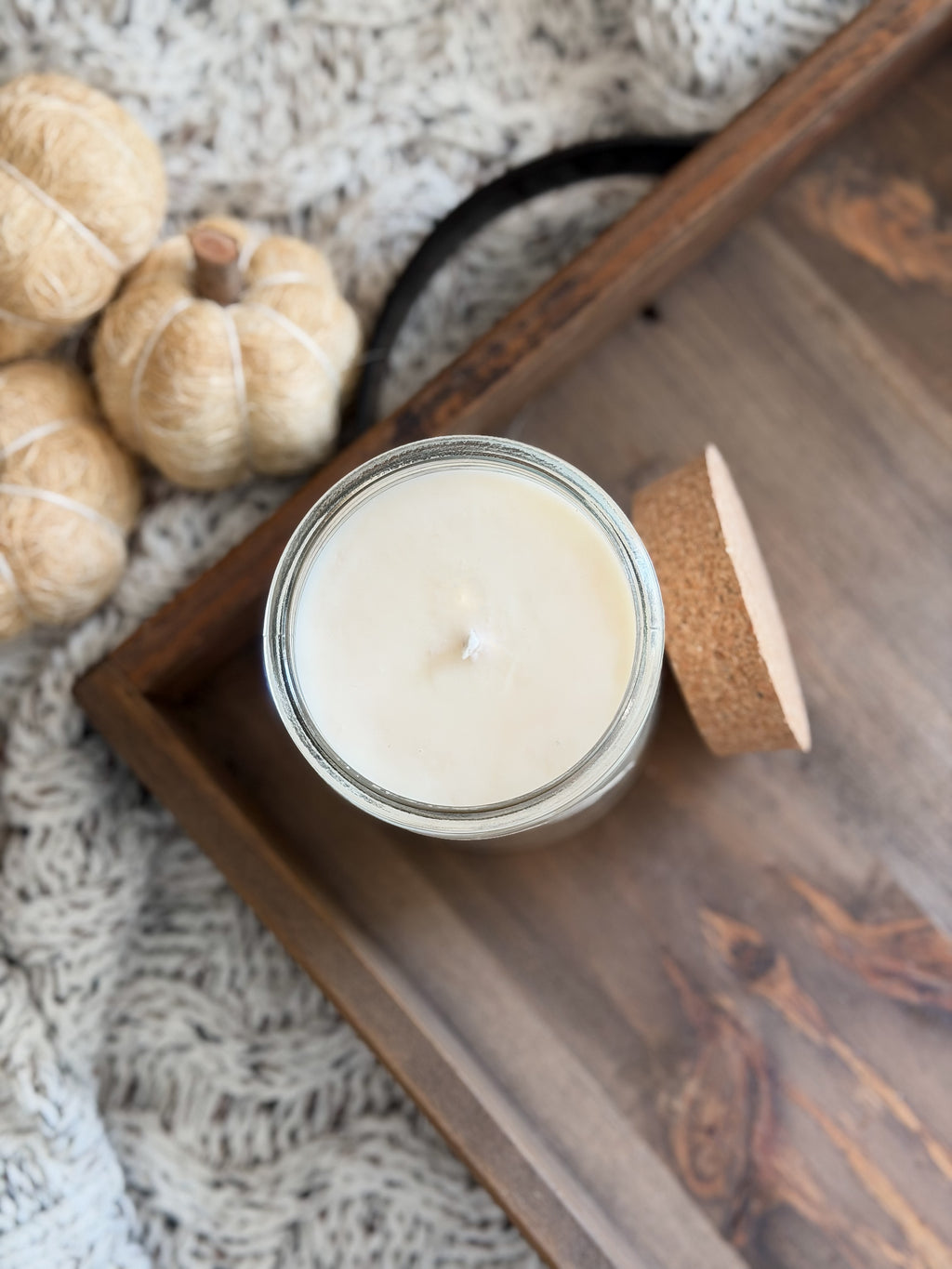 TOASTED VANILLA PUMPKIN Soy Candle