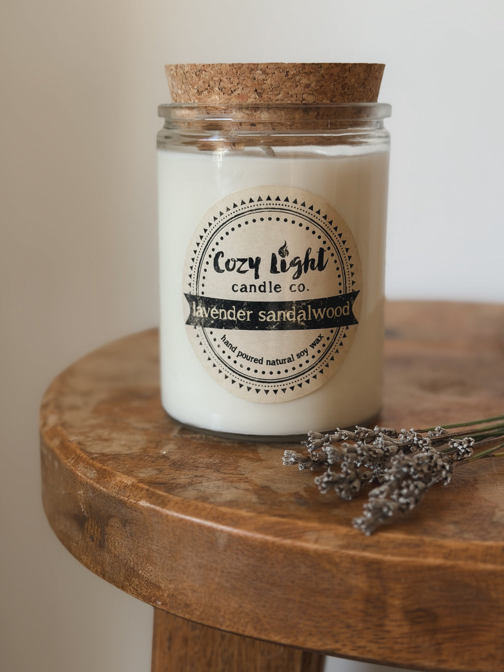 LAVENDER SANDALWOOD Soy Candle