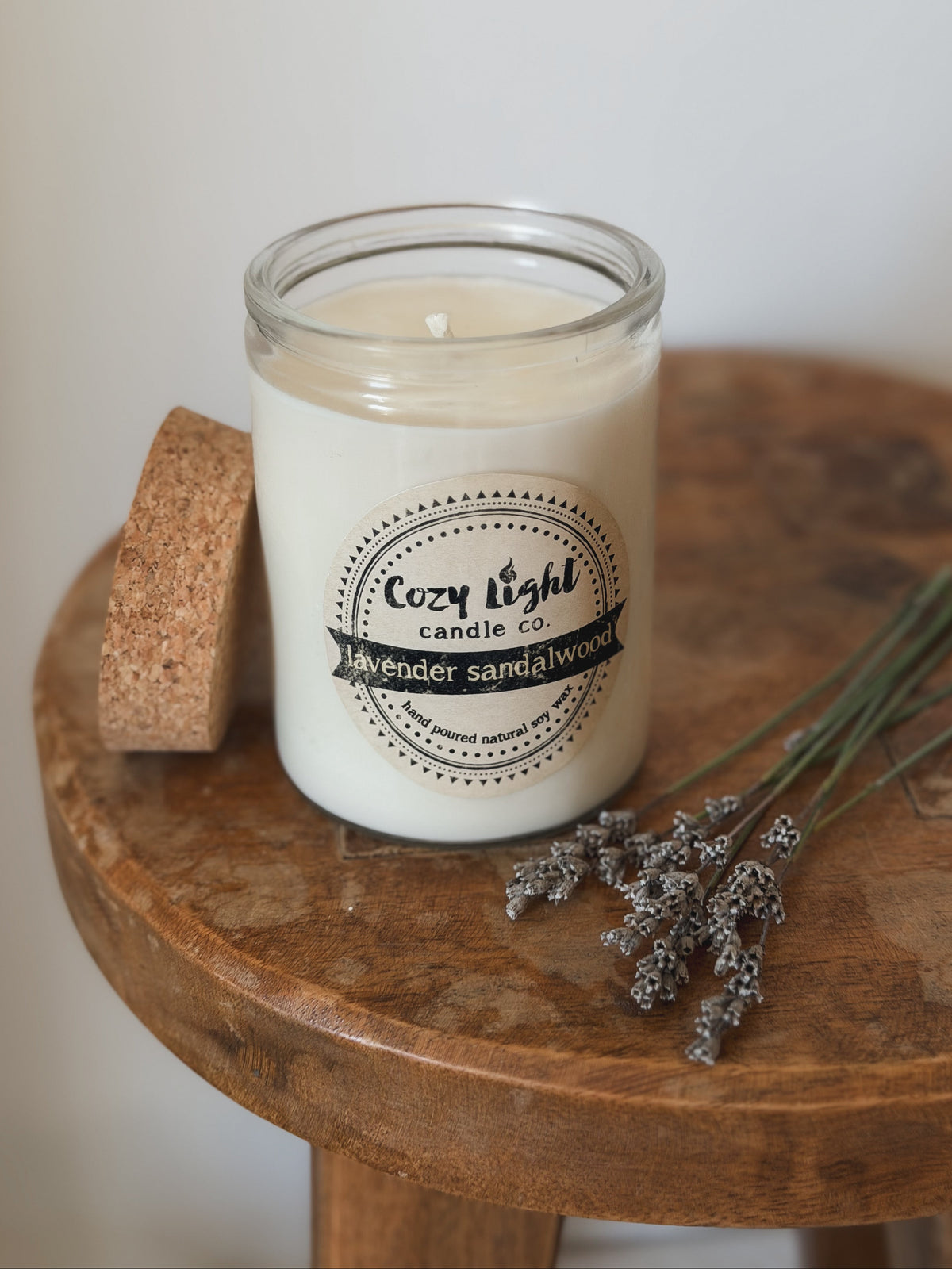 LAVENDER SANDALWOOD Soy Candle