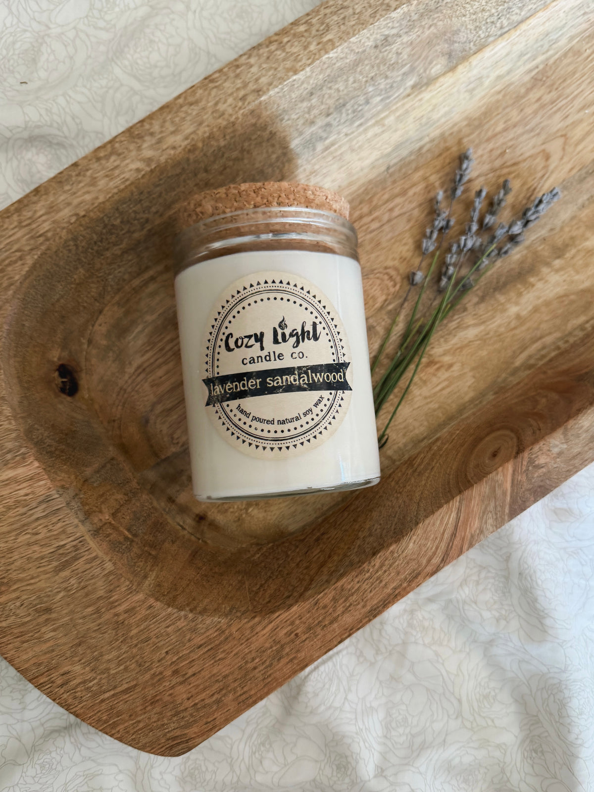 LAVENDER SANDALWOOD Soy Candle
