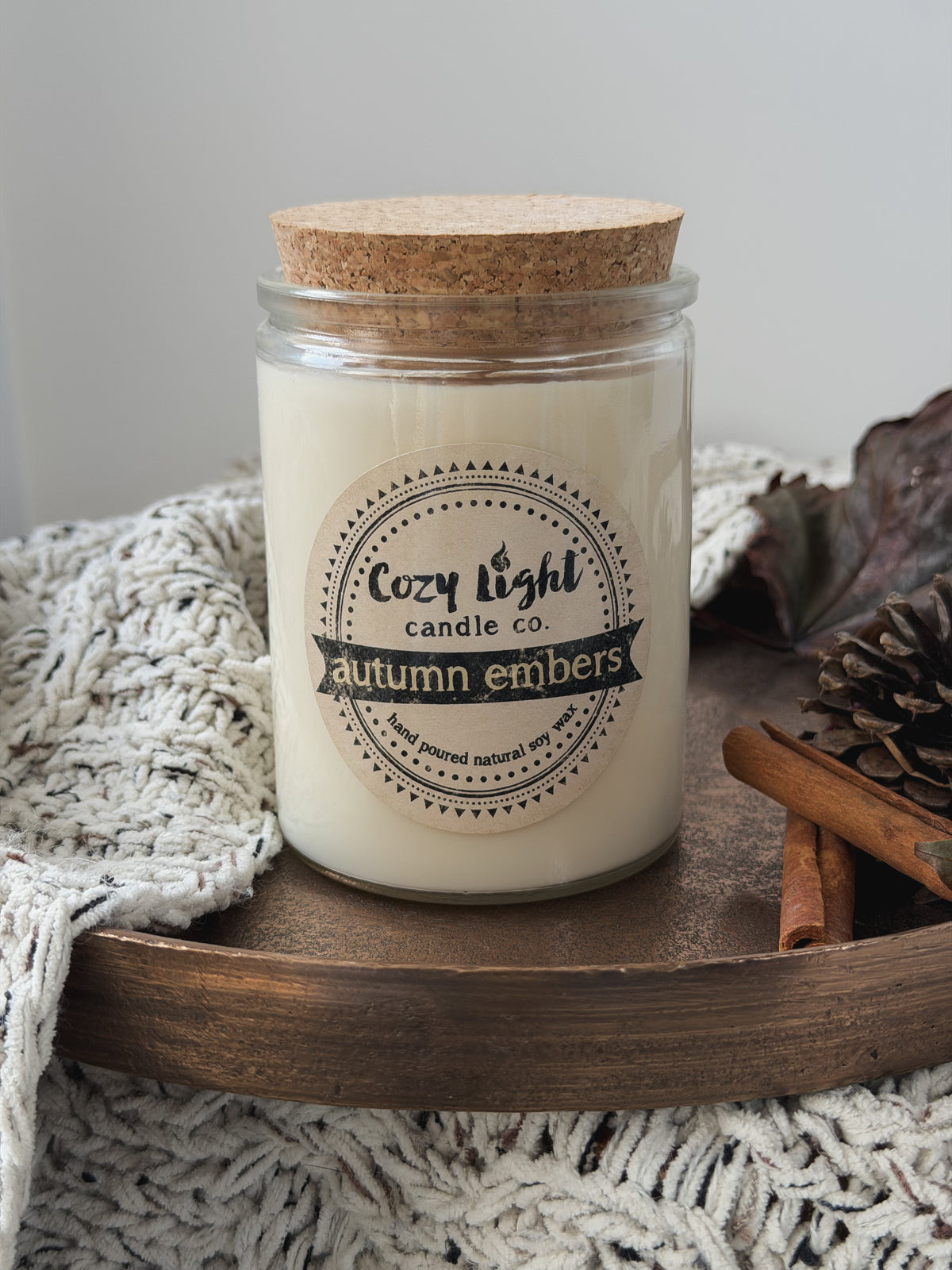 AUTUMN EMBERS Soy Candle