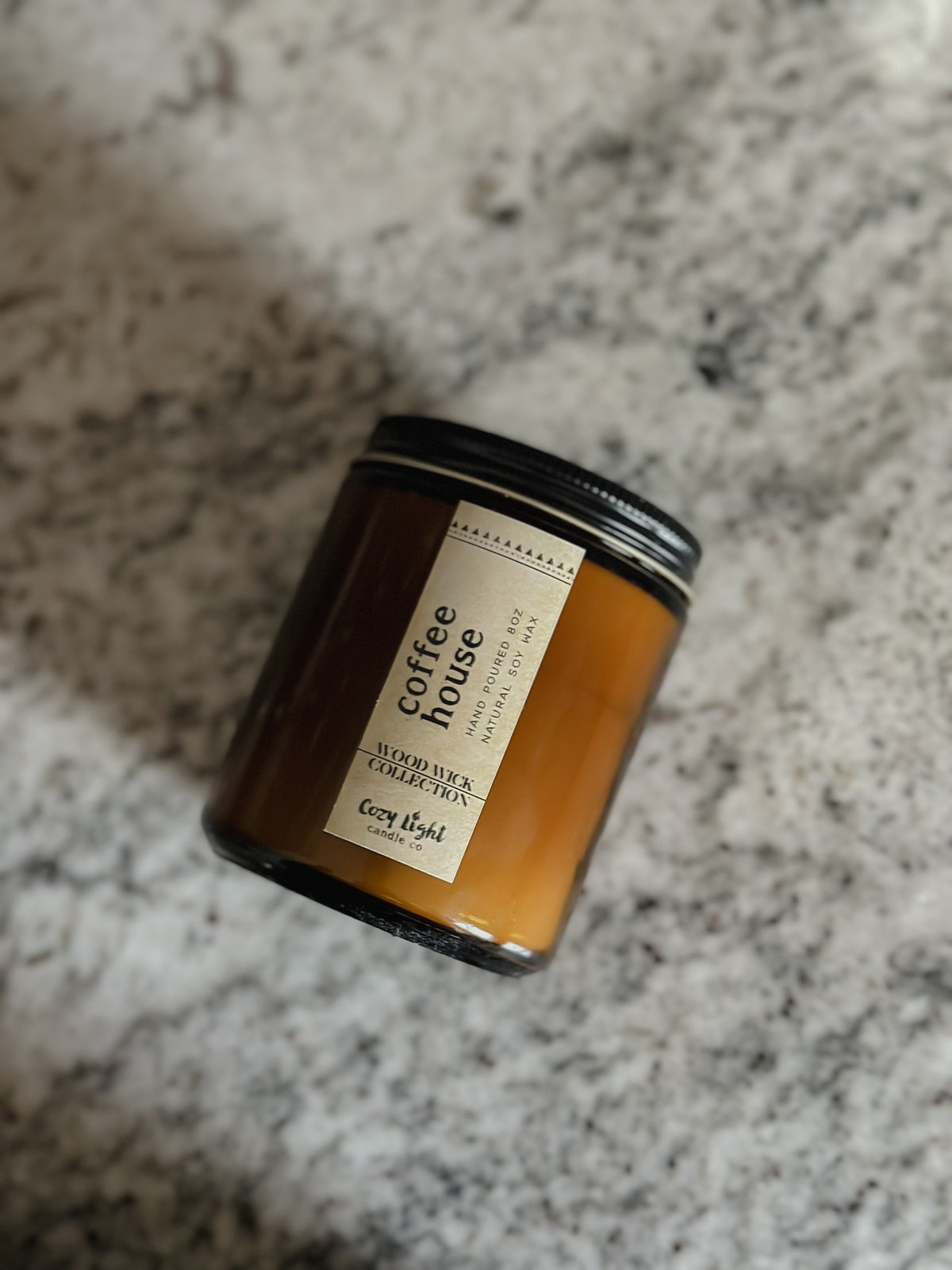 COFFEE HOUSE Wood Wick Candle