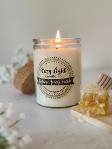 GOLDEN HONEY FIELDS Soy Candle