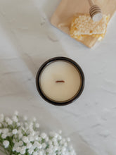 Load image into Gallery viewer, GOLDEN HONEY FIELDS Wood Wick Candle