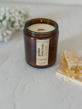 Load image into Gallery viewer, GOLDEN HONEY FIELDS Wood Wick Candle