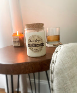MAPLE BOURBON Soy Candle