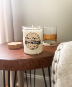 MAPLE BOURBON Soy Candle