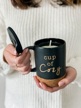 Load image into Gallery viewer, Candle Mug Collection | Cup of Cozy | Custom Mug Soy Candle