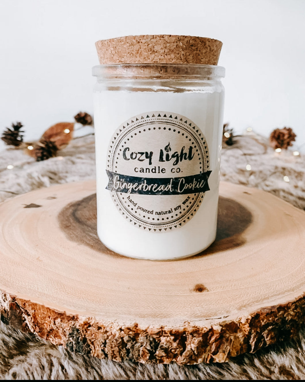 GINGERBREAD COOKIE Soy Candle