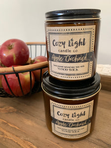 APPLE ORCHARD Wood Wick Candle