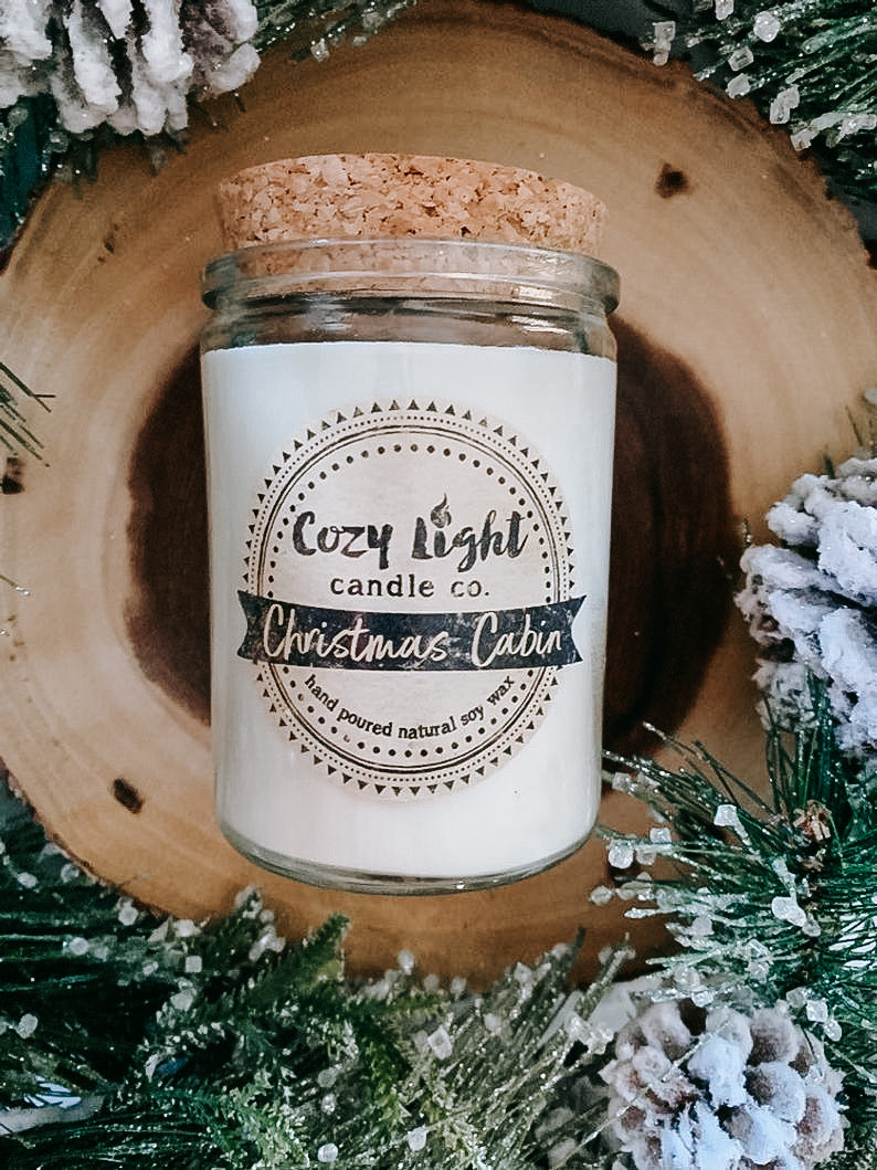 CHRISTMAS CABIN Soy Candle